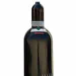 Stickstoff Gasflasche schwarz